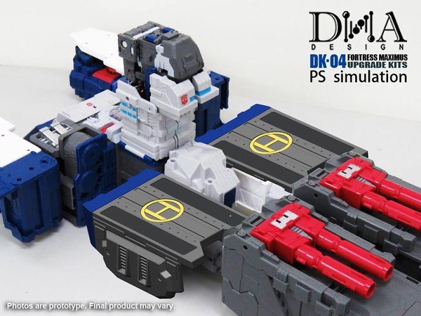 DNA Design DK 04 Upgrade Kit For Titans Return Fortress Maximus Adds Improved Hip Ratchets Familiar G1 Details  (2 of 3)
